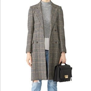 ASTR the label plaid Kensington coat NWOT